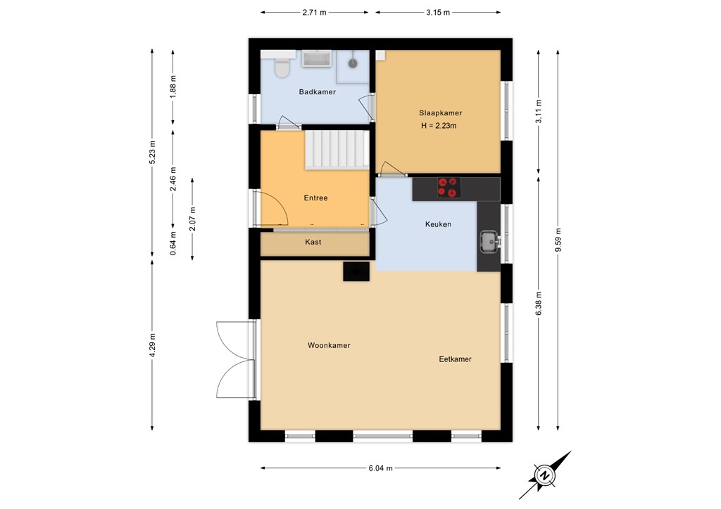 mediumsize floorplan